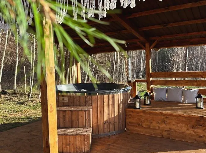 Сasa de vacaciones Nad Zegrzem Z Prywatnym Jacuzzi Arciechow